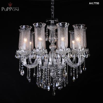 China The Bohemia Amber and Clear Crystal Chandelier from Modern Classic for sale