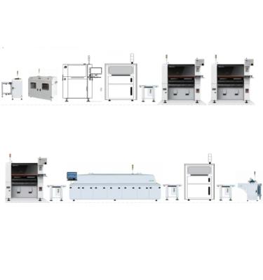 China Linha de produção SMT totalmente automática de alta precisão em linha de alta velocidade para PCB / FPC à venda