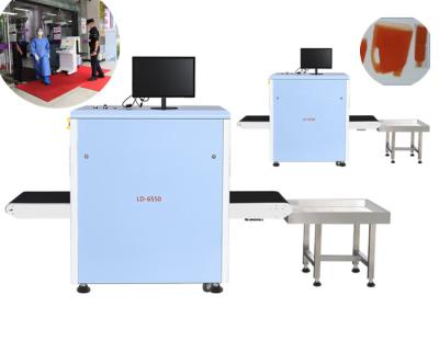 Chine Équipement de contrôle de bagages d'aéroport de scanner de bagages de rayon X de LD 6550C 180Kg à vendre