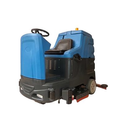 China New Industrial Hotels Tower On Battery Electric Machine Floor Cleaning Scrubber With CE Certificate for sale