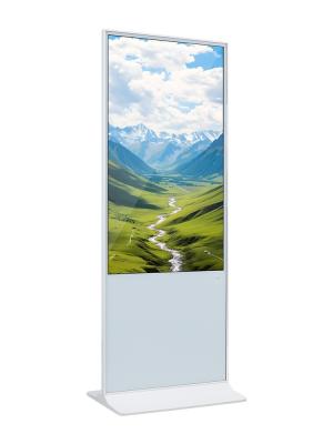 China Best Selling Smart Kiosk Vertical Totem Floor Standing Touch Screen LCD Advertising Display Digital Signage for sale