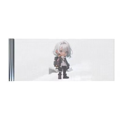 China Indoor Definition Glass Curtain Wall LED Advertising Screen IP65 Waterproof 3840Hz Refresh Rate 5000nits Brightness for sale