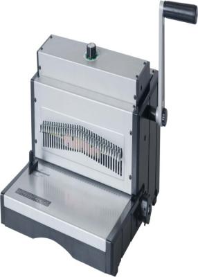 China Double Loop Wire Spiral Binding Machine , Wire Binding Machine Hole Distance 8.47mm for sale