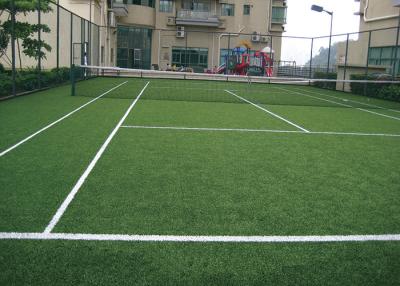 Chine Herbe synthétique reliée de nouveau droite de tennis de support, gazon artificiel de court de tennis à vendre