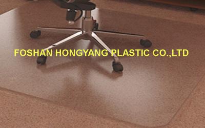 China Without stud Office Chair Mat For Hard Floor Eco - friendly PVC material , 30