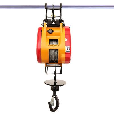 Cina Crane of machinery repair shops 160kg Mini Electric Wire Rope Winch with good price in vendita