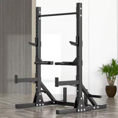 China Black Barbell Bench Press Bench Press Adjustable Gym Fitness Equipment Commercial Pull Up Speed Adjustable Dip Machine Folding Squat Rack for sale