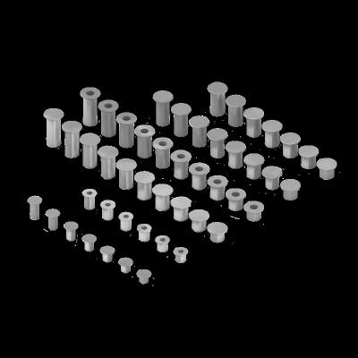 China Head Self Pierce Riveting Self-Piercing Steel Countersunk Size Speed Rivets for sale