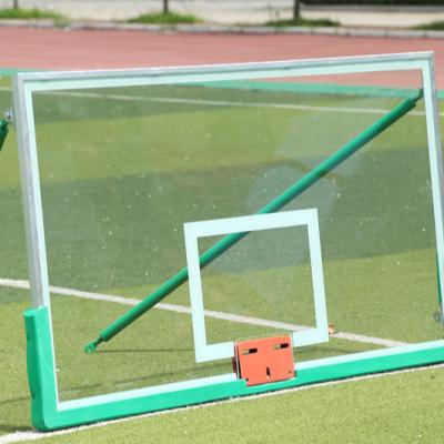 China Basketball Court Factory Owned Fiberglass Indoor Hardened Basketball Backboard for sale