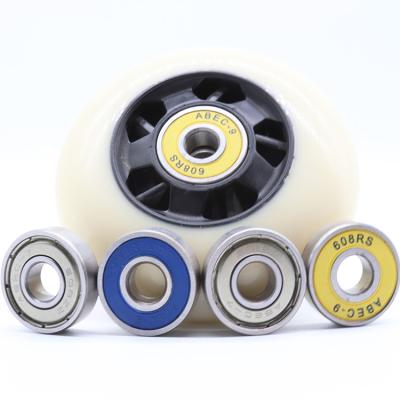 China 608 608Z 608ZZ 608RS High Speed Skateboard Low Noise High Speed Roller Skate Bearing Baby Carriage Bearing For Skateboard for sale