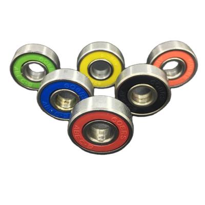 China OEM ABEC-9 High Precision High Speed Ball Low Noise Hybrid Skateboard Bearing 608 2rs Skateboard Bearings Wheels for sale