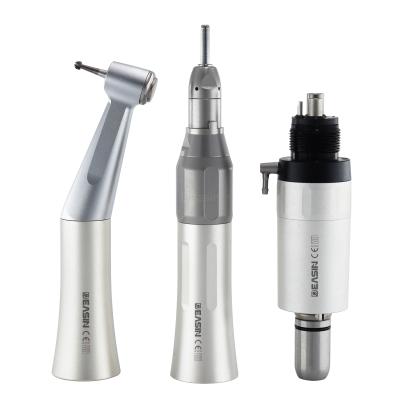 China Dental Metal Handpiece Set FX 205 Low Speed Set FX25 vs Straight Angle FX65 HP burs handpiece for sale