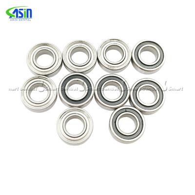 China High Quality Metal Handpiece High Speed Ceramic Bearings Compatible Dental Bearings 3.175*6.35*2.381 1pcs R144 for sale