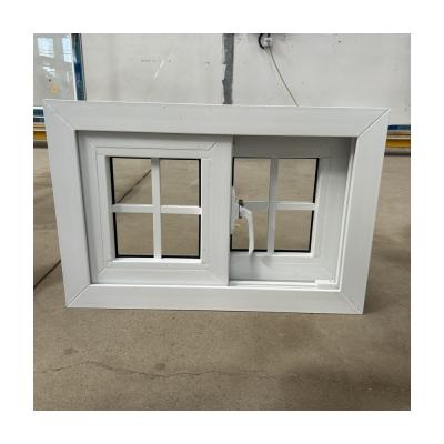 China Reinforced Steel PVC Double Glazed Upvc Sliding Windows CE for sale