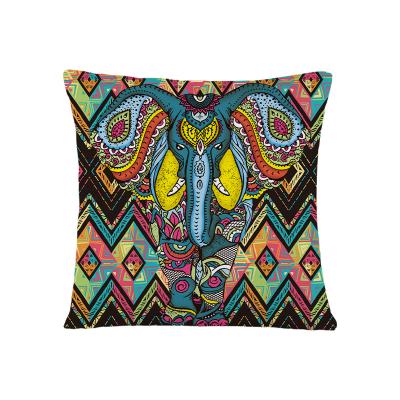 China Sustainable Promotion Printed Fleece Cushion Cover , Customize Designs Sofa Pillow Cover for sale