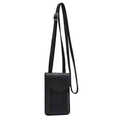 China Durable Eco-friendly PU or PVC mini phone cute crossbody for ladies or girls in daily life or as gifts with customized logo and color for sale