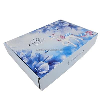 China Recyclable In Stock Reuse Custom Printed Corrugated Shipping Boxes Custom Logo Cardboard Mailer Box for sale