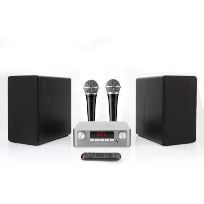 China Video Call 2.1ch Home Theater System Karaoke Speaker With Amplifier Support Microphone Mini Hifi Audio Sound Bar For TV for sale