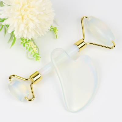 China Ayoyoe Face Ayoyoe Jade Quartz Face Roller Cream Skin Care Jade Roller Cuarzo Opal Roller for sale