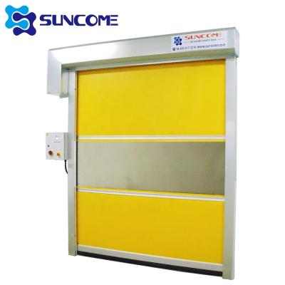 China Modern Fast Speed Doors Clean Room PVC Automatic Speed Doors for sale