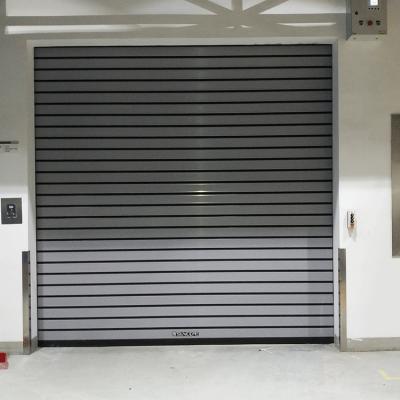 China Traditional Made in China H-6000 Aluminum High Speed Intelligence Roller Shutter Door for sale