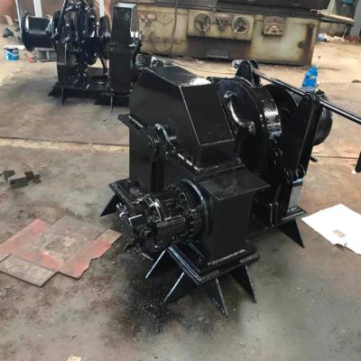 China Cable Pulling Machine Good Price Customized High Speed Hydraulic Electric Winch Windlass For Boat for sale