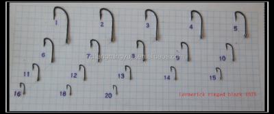 China Mustad 1575 Limerick Hook High Carbon Steel Banded Hook for sale