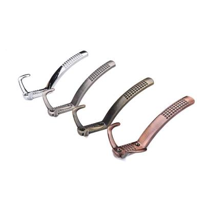 China General Industry Vintage Metal Double Towel Coat Hook Wall Mount Black Rustic Coat Hook for sale