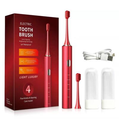 China New Arrival White Teeth Machine 360 Degree Automatic Toothbrush For Personal Care Teeth Cleaner 25*25*247mm for sale