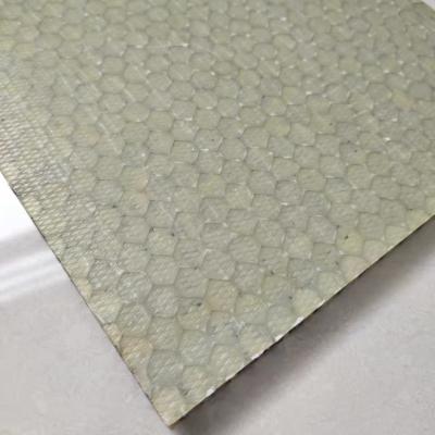Chine Feuille de nettoyage facile 32mm de nid d'abeilles de fibre de carbone pour les remorques et le Van Panel à vendre