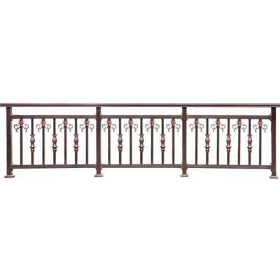 China Modern Porcelain Easily Assembled Custom No Dig Aluminum Alloy Palisades Screen Fencing System With Low Price for sale