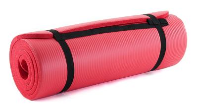 China Thick Exercise Yoga Floor Mat Nbr 24 X 71 Inches Great for Camping Pilates Gymnastics for sale
