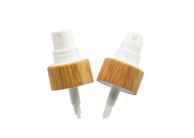 China 24/410 Treatment Bamboo Lotion Pump For Liquid Soap for sale