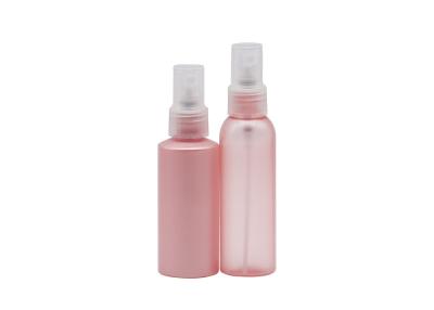 Chine Bouteille fine en plastique 100Ml de jet de brume autour de la couleur rose 60Ml à vendre
