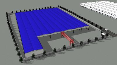 China Construção de aço de aço da casa pré-fabricada da construção do grande período de H para a fábrica à venda