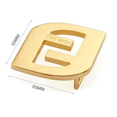 China Design Pin Buckle Metal for Belt Widely Used Advantage Zinc Alloy Custom Gold Metal Pin Belt Buckle for sale