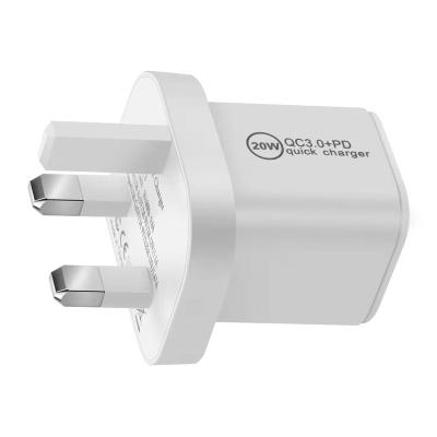 China 20W 20W High Speed Fast Charging Type C USB Charger Adapter For Phone EU USA Fast Charging Power Type-C Plug For Phone Charger for sale