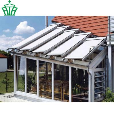China Acrylic Aluminum Retractable Skylight Roof Sunshade Pop Up Tent for sale