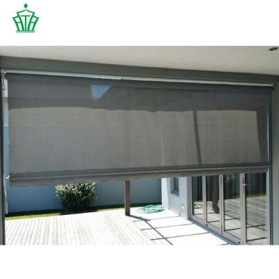 China Electric motorized slat roller blind for sale