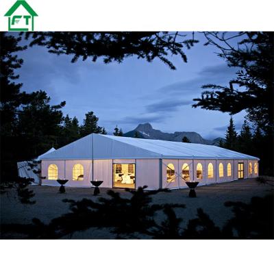 China Waterproof and Fireproof 300 Seater People Event Canopy Tent Waterproof Church Tent for Outdoor Event for sale