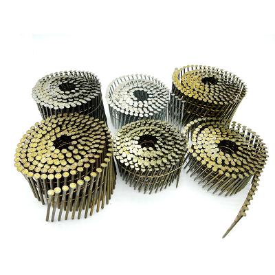 China Flat China Pneumatic Wire Pallet Coil Nails Export For Building And Decoration Industries Pallet for sale