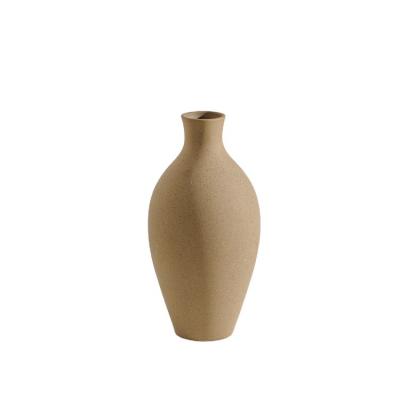 China Nordic European decorative matte porcelain table top hotel ornaments ceramic vases for flower for sale
