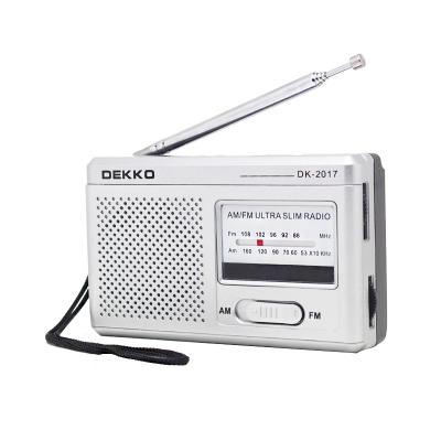 China Silvery Gift AM FM Radio Perfect Portable Solution for Your Favorite Music and News Radio for sale