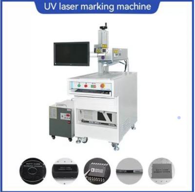 China 0.01mm 10W UV Laser Engraving Machine 355nm Industrial Laser Marking Systems for sale