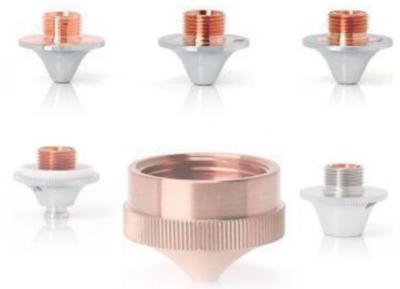 China Metal Amada Clean Cut Nozzle Laser Cutting Accessories for sale