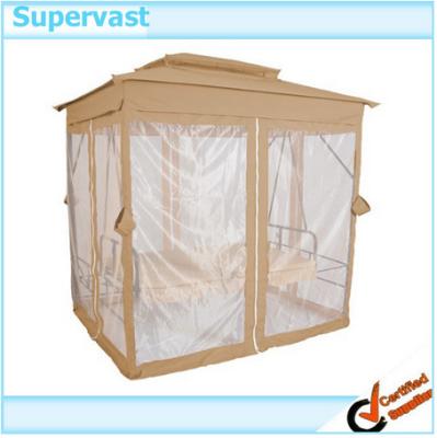 China Luxury Patio Furniture Accessories Garden Gazebo Tent with Mosquito Net Roof for sale