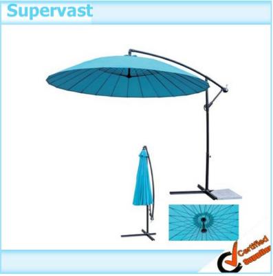 China Waterproof Steel Patio Furniture Steel Patio Furniture with Umbrella , Offset Patio Umbrella for sale