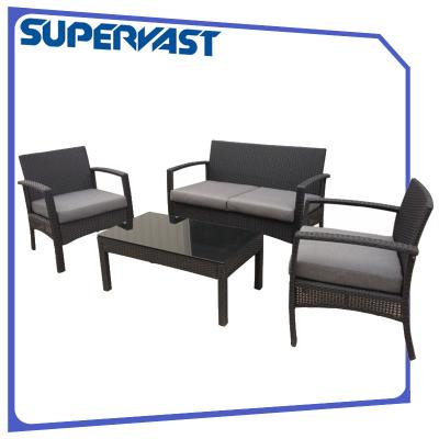 China Rattan Resin Wicker Patio Furniture Outdoor Furniture Deep Seating Set for sale