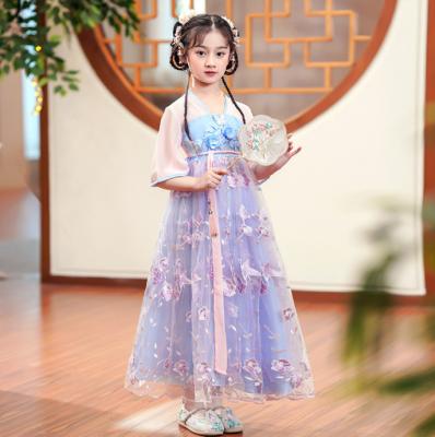 China Ethnological High Quality Terylene Sinitic for Girls Chinoiserie Han Chinese Clothing Princess Dress for sale