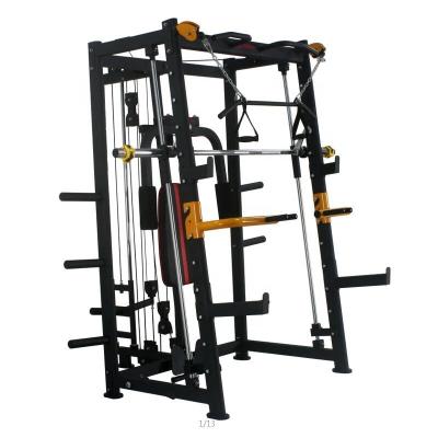 China Gym Trainer Hot Sale New Design Integrated Professional Multi Function Gym Equipment Smith Machine for sale